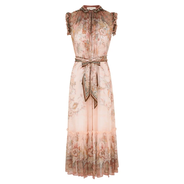 Elevate your elegance in this Zimmermann Dresses available now at Luxury Shoes 