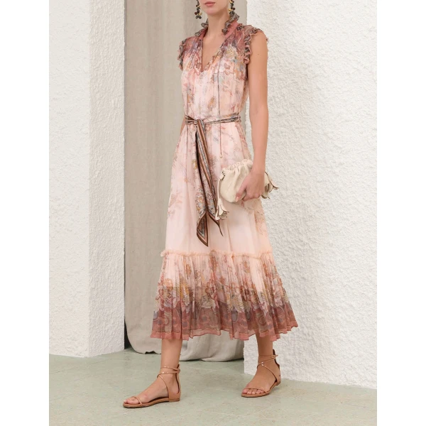 Elevate your elegance in this Zimmermann Dresses available now at Luxury Shoes 
