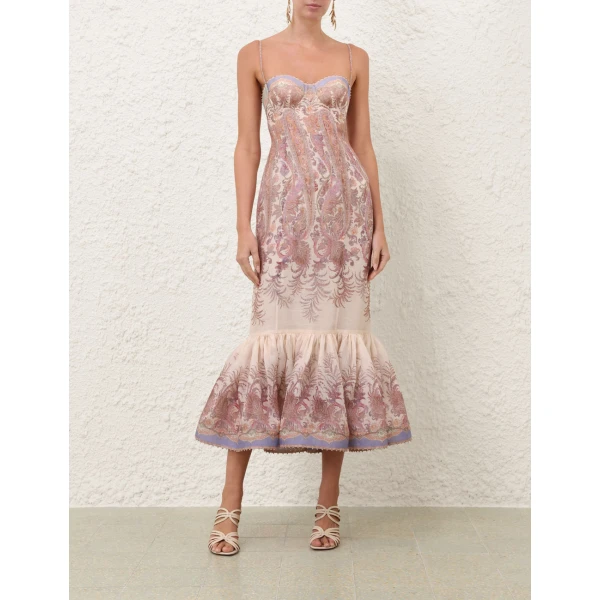 Elevate your elegance in this Zimmermann Dresses available now at Luxury Shoes 