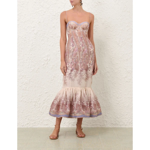 Elevate your elegance in this Zimmermann Dresses available now at Luxury Shoes 
