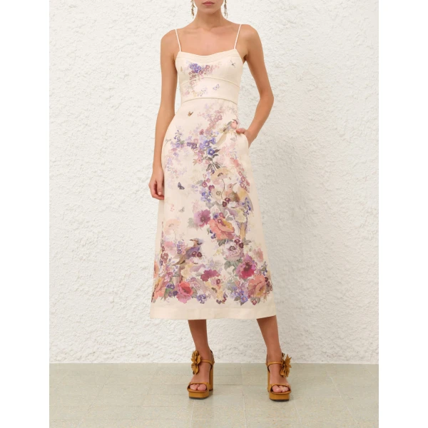 Elevate your elegance in this Zimmermann Dresses available now at Luxury Shoes 