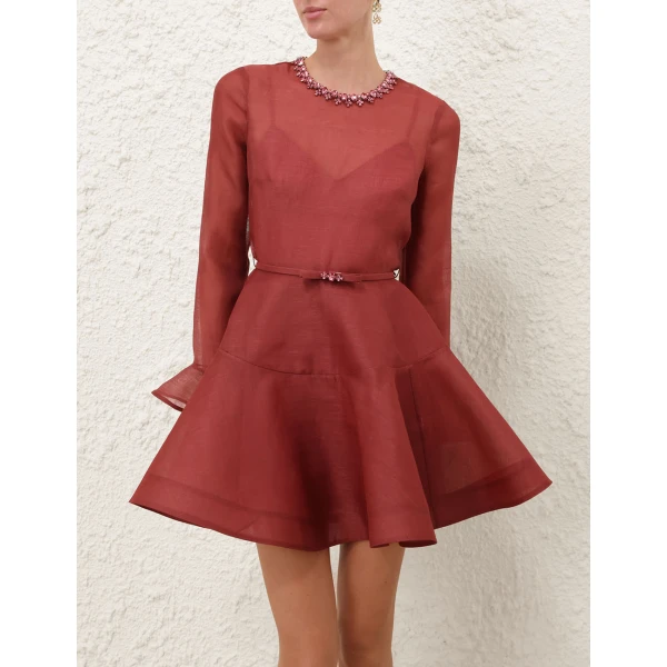 Elevate your elegance in this Zimmermann Dresses available now at Luxury Shoes 