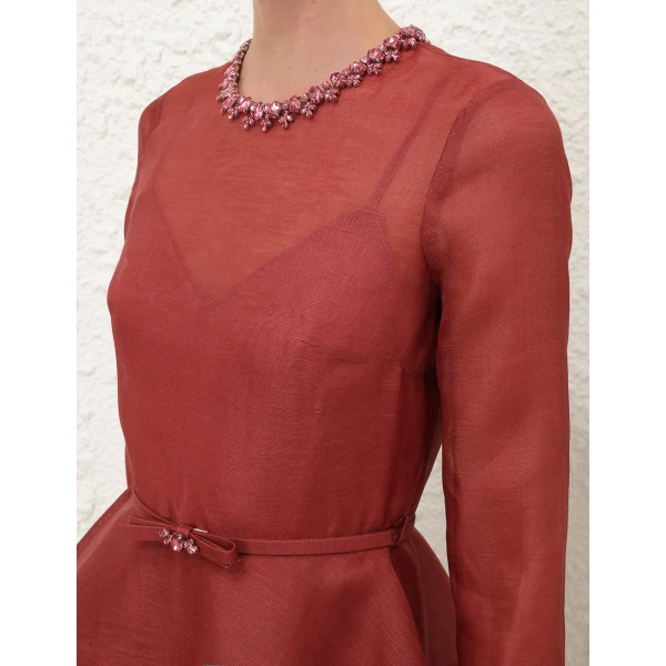 Elevate your elegance in this Zimmermann Dresses available now at Luxury Shoes 