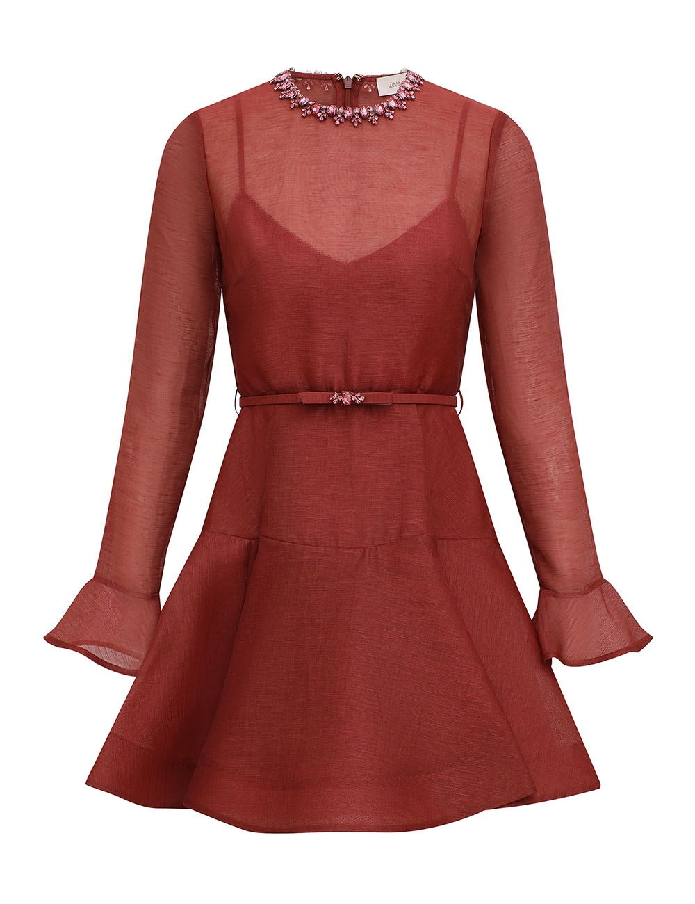 Zimmermann Alchemy Peplum Mini Dress
