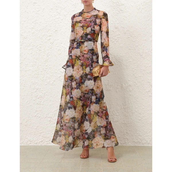 Elevate your elegance in this Zimmermann Dresses available now at Luxury Shoes 