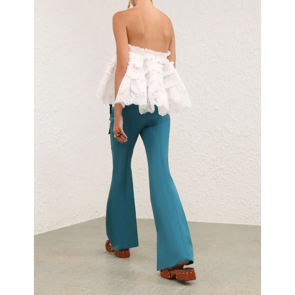 Elevate your elegance in this Zimmermann Tops available now at Luxury Shoes 