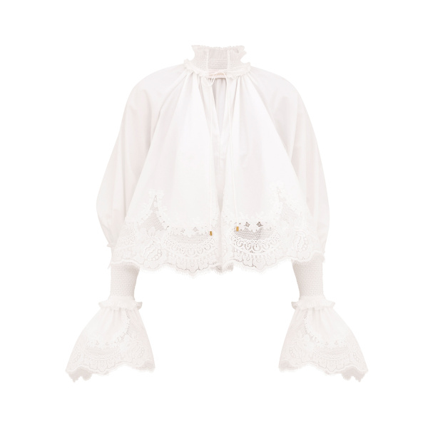 Elevate your elegance in this Zimmermann Tops available now at Luxury Shoes 