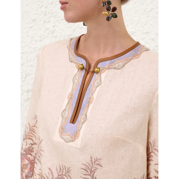 Elevate your elegance in this Zimmermann Dresses available now at Luxury Shoes 