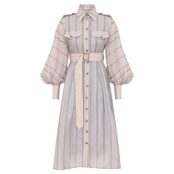 Elevate your elegance in this Zimmermann Dresses available now at Luxury Shoes 