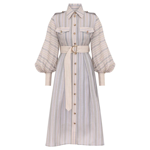 Elevate your elegance in this Zimmermann Dresses available now at Luxury Shoes 