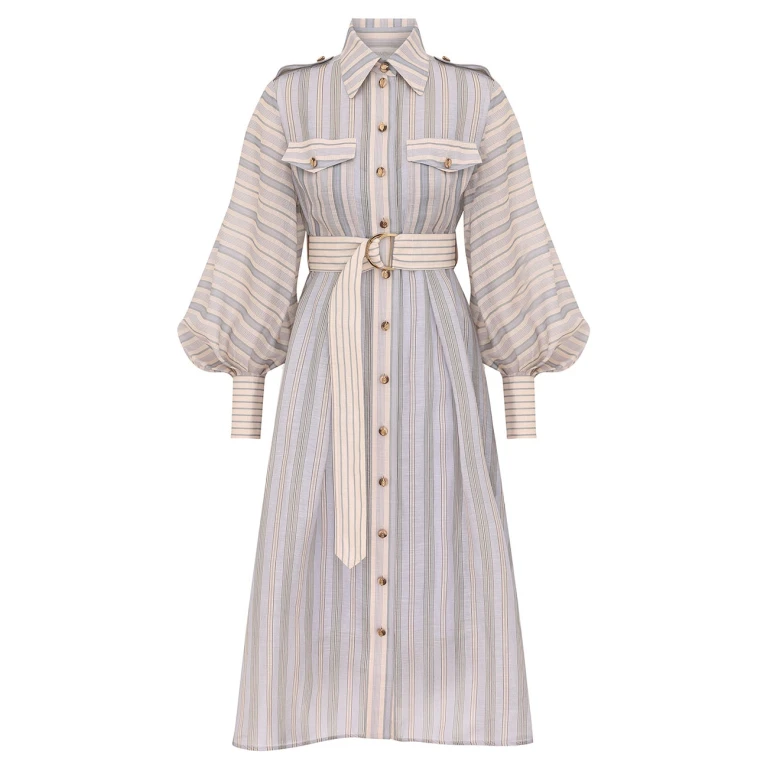 Elevate your elegance in this Zimmermann Dresses available now at Luxury Shoes 