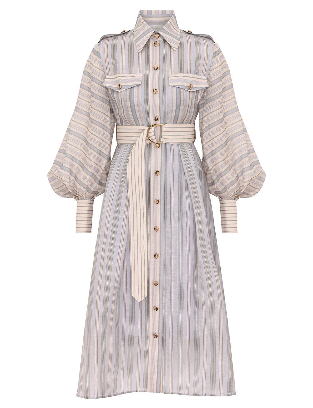 Zimmermann Alchemy Utility Shirt Dress | Ready to Wear Collection Luxury Shoes Elevate your elegance in this Zimmermann Dresses available now at Luxury Shoes