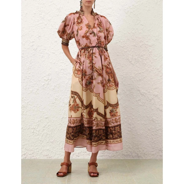 Elevate your elegance in this Zimmermann Dresses available now at Luxury Shoes 