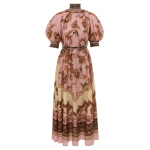 Elevate your elegance in this Zimmermann Dresses available now at Luxury Shoes 