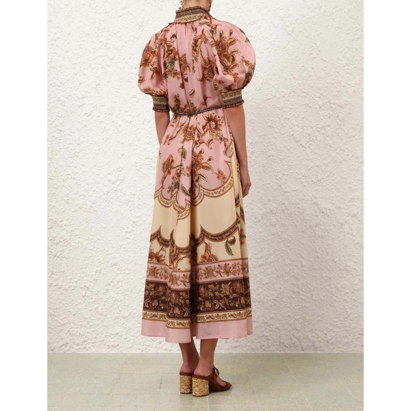 Elevate your elegance in this Zimmermann Dresses available now at Luxury Shoes 