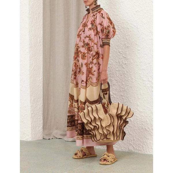 Elevate your elegance in this Zimmermann Dresses available now at Luxury Shoes 