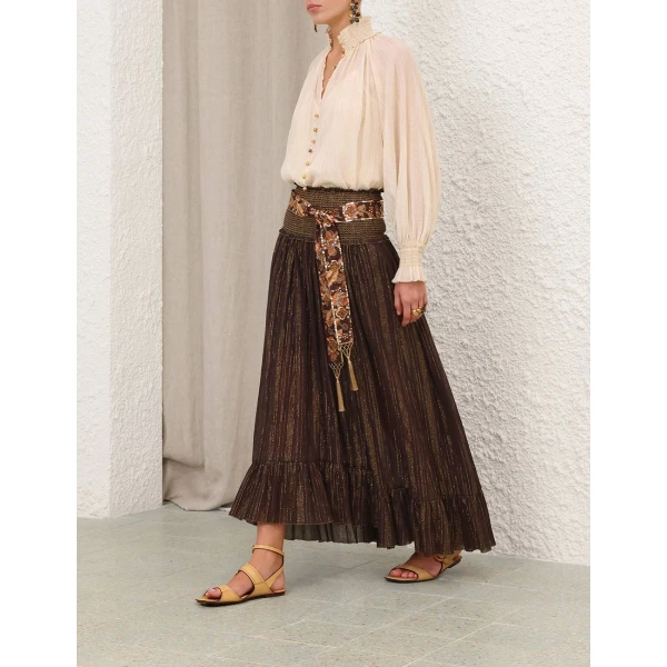 Elevate your elegance in this Zimmermann Tops available now at Luxury Shoes 