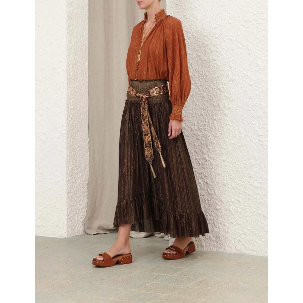Elevate your elegance in this Zimmermann Tops available now at Luxury Shoes 