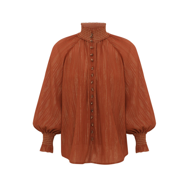Elevate your elegance in this Zimmermann Tops available now at Luxury Shoes 