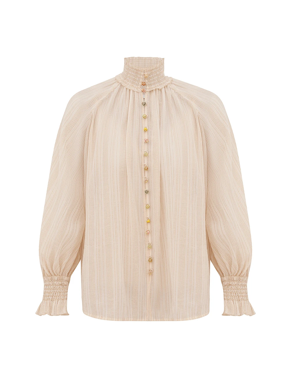 Zimmermann Aster Blouse | Ready to Wear Collection Luxury Shoes Elevate your elegance in this Zimmermann Tops available now at Luxury Shoes