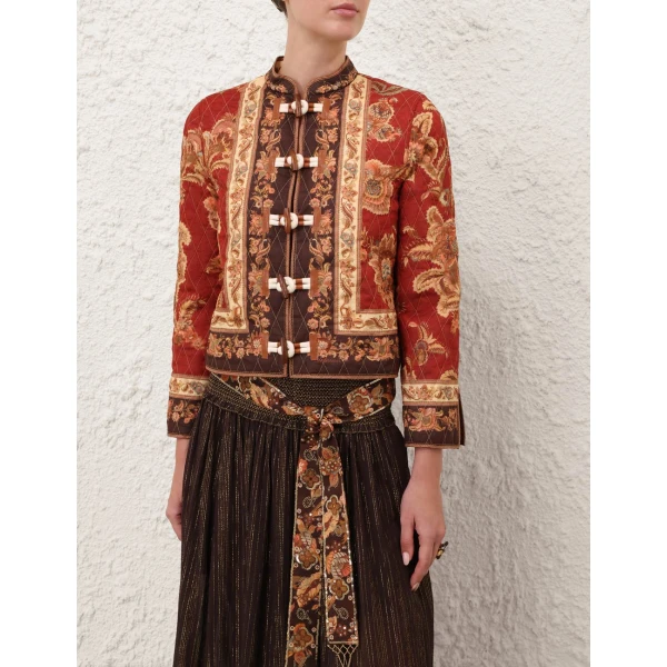 Elevate your elegance in this Zimmermann Jackets available now at Luxury Shoes 