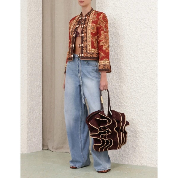Elevate your elegance in this Zimmermann Jackets available now at Luxury Shoes 