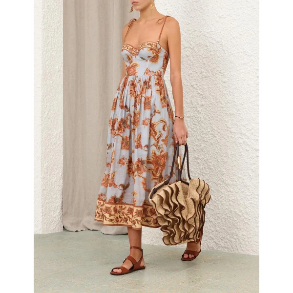 Elevate your elegance in this Zimmermann Dresses available now at Luxury Shoes 