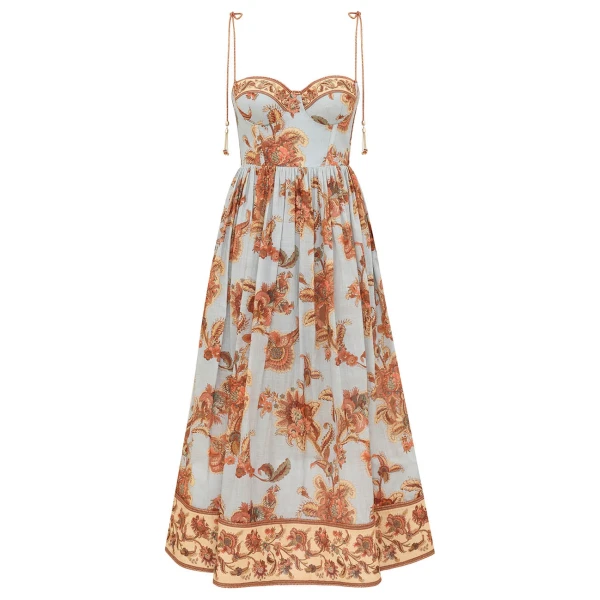 Elevate your elegance in this Zimmermann Dresses available now at Luxury Shoes 