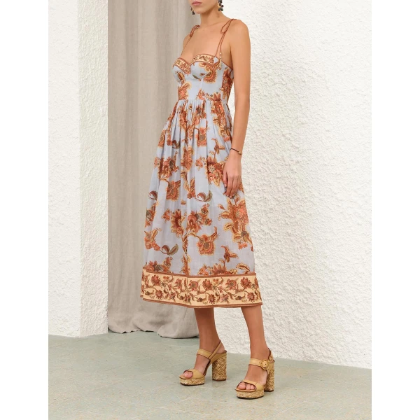 Elevate your elegance in this Zimmermann Dresses available now at Luxury Shoes 