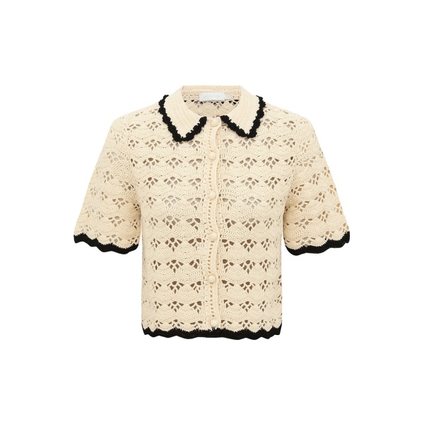 Elevate your elegance in this Zimmermann Tops available now at Luxury Shoes 