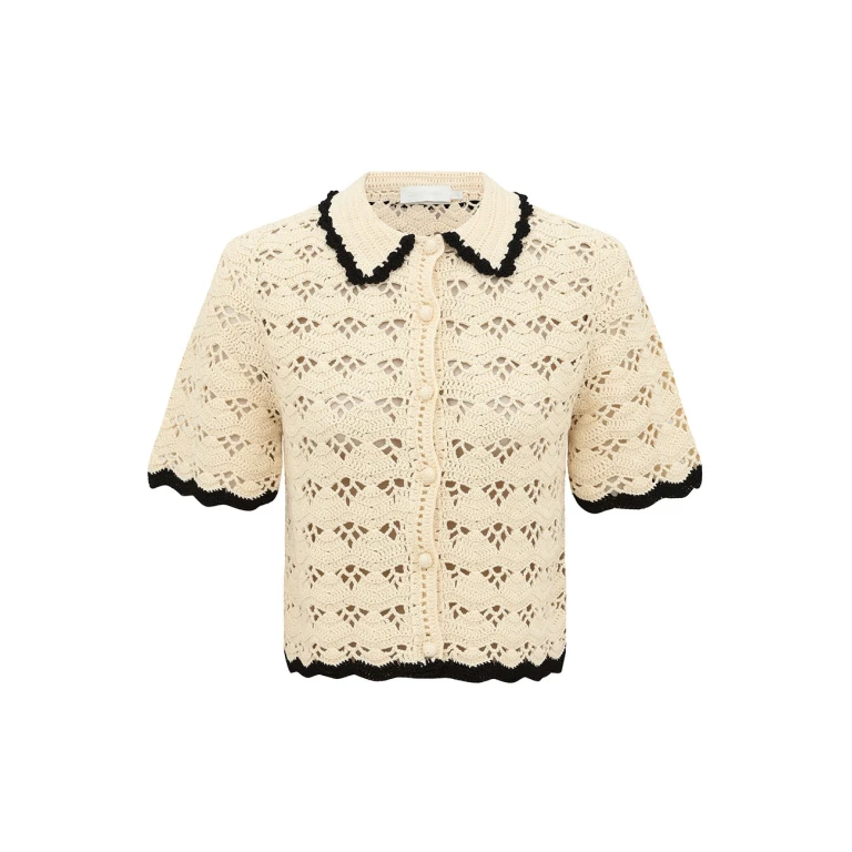 Elevate your elegance in this Zimmermann Tops available now at Luxury Shoes 
