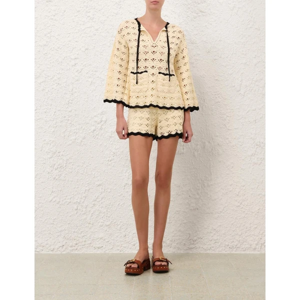 Elevate your elegance in this Zimmermann Shorts available now at Luxury Shoes 