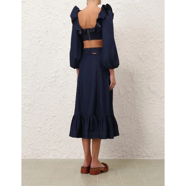 Elevate your elegance in this Zimmermann Tops available now at Luxury Shoes 