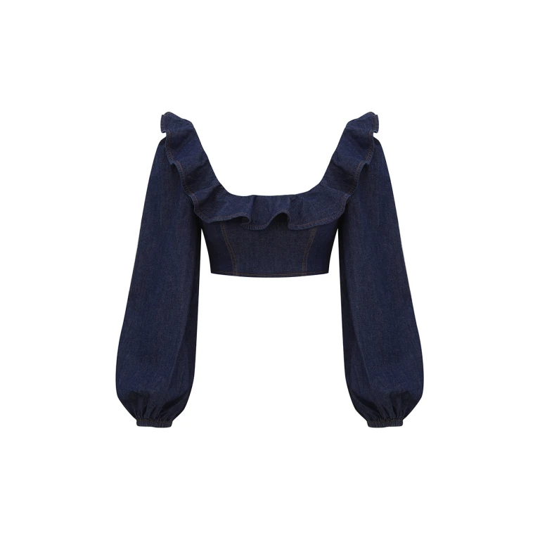 Elevate your elegance in this Zimmermann Tops available now at Luxury Shoes 