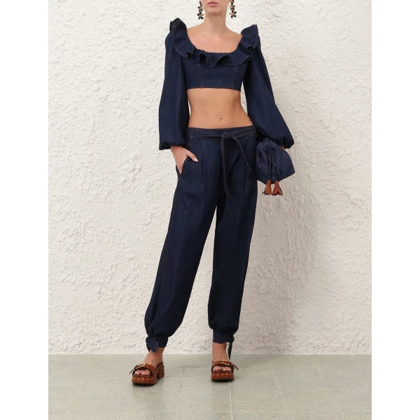 Elevate your elegance in this Zimmermann Pants available now at Luxury Shoes 