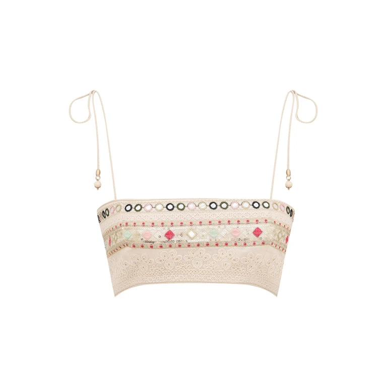 Elevate your elegance in this Zimmermann Tops available now at Luxury Shoes 
