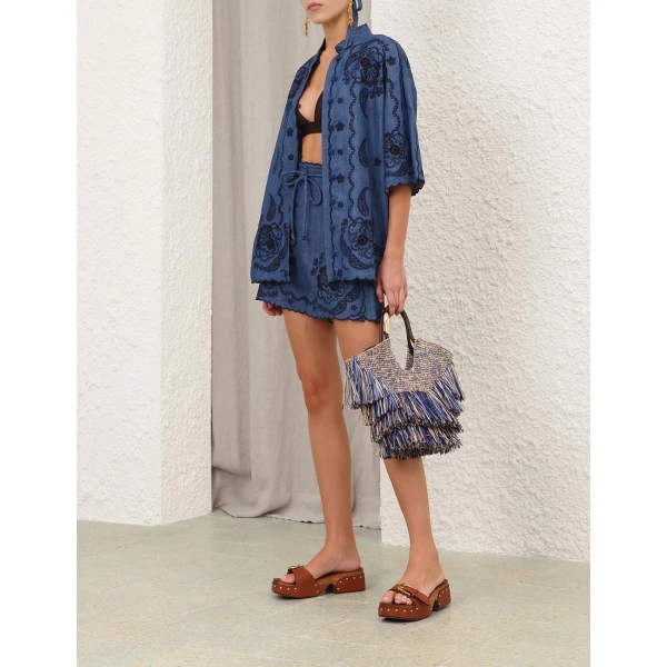 Elevate your elegance in this Zimmermann Tops available now at Luxury Shoes 