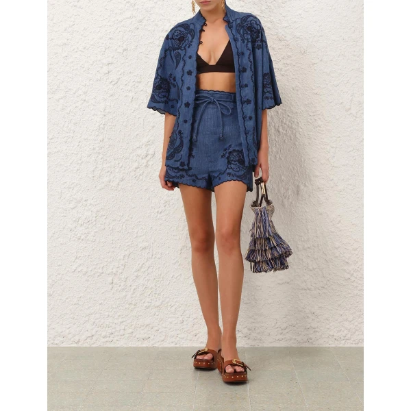 Elevate your elegance in this Zimmermann Shorts available now at Luxury Shoes 