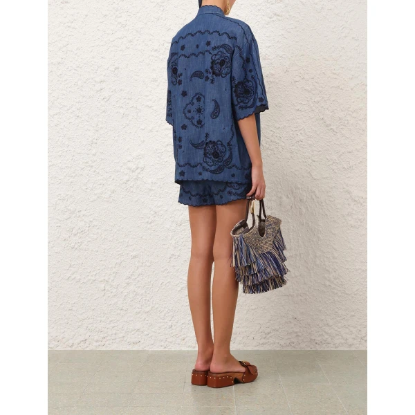 Elevate your elegance in this Zimmermann Shorts available now at Luxury Shoes 