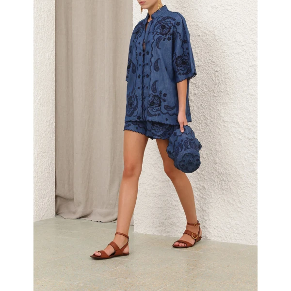 Elevate your elegance in this Zimmermann Shorts available now at Luxury Shoes 