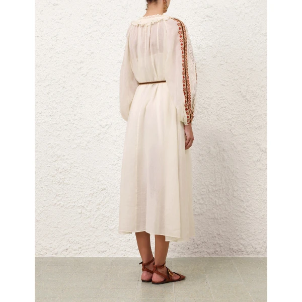 Elevate your elegance in this Zimmermann Dresses available now at Luxury Shoes 