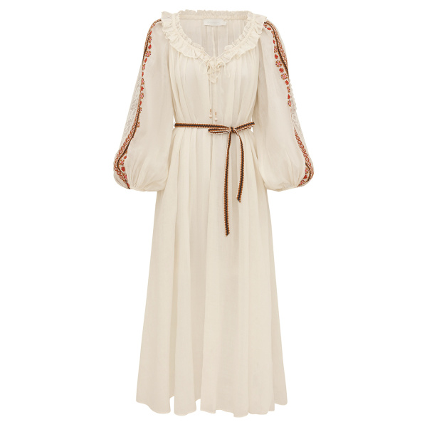Elevate your elegance in this Zimmermann Dresses available now at Luxury Shoes 