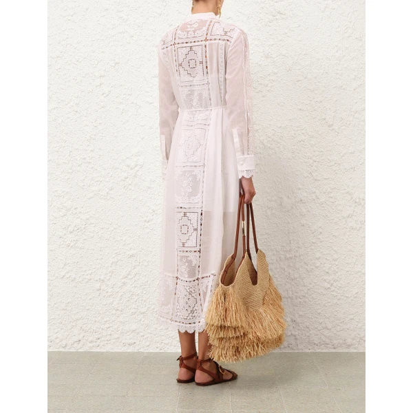 Elevate your elegance in this Zimmermann Dresses available now at Luxury Shoes 