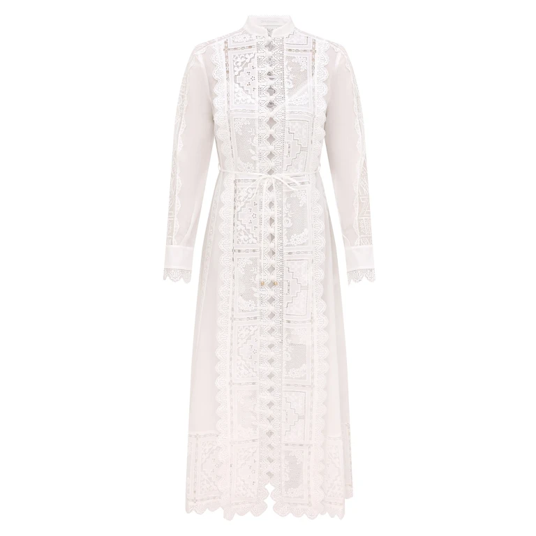 Elevate your elegance in this Zimmermann Dresses available now at Luxury Shoes 