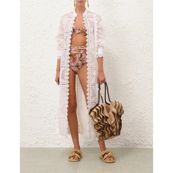 Elevate your elegance in this Zimmermann Dresses available now at Luxury Shoes 