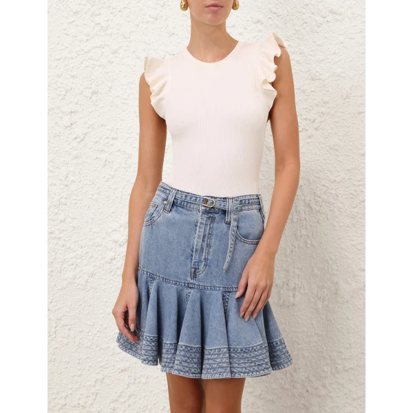 Elevate your elegance in this Zimmermann Tops available now at Luxury Shoes 
