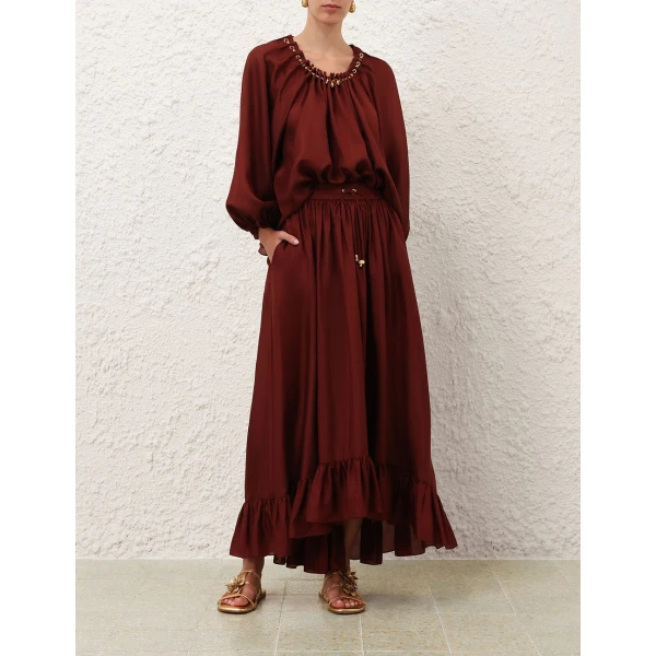 Elevate your elegance in this Zimmermann Tops available now at Luxury Shoes 