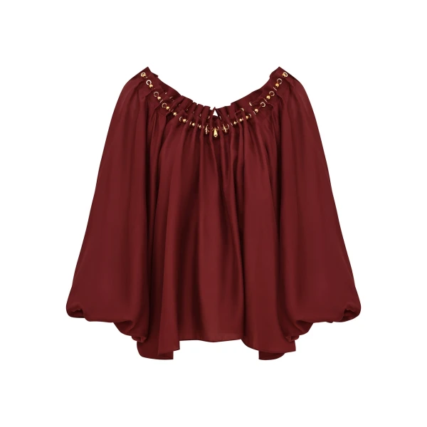 Elevate your elegance in this Zimmermann Tops available now at Luxury Shoes 