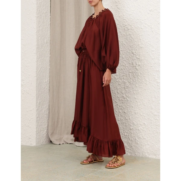 Elevate your elegance in this Zimmermann Tops available now at Luxury Shoes 