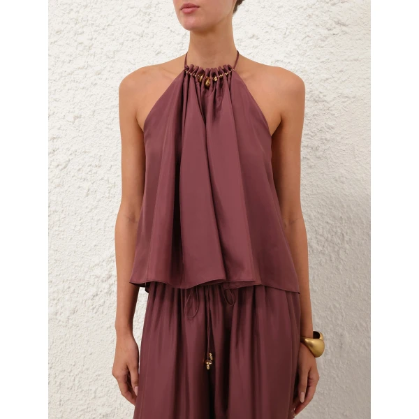 Elevate your elegance in this Zimmermann Tops available now at Luxury Shoes 